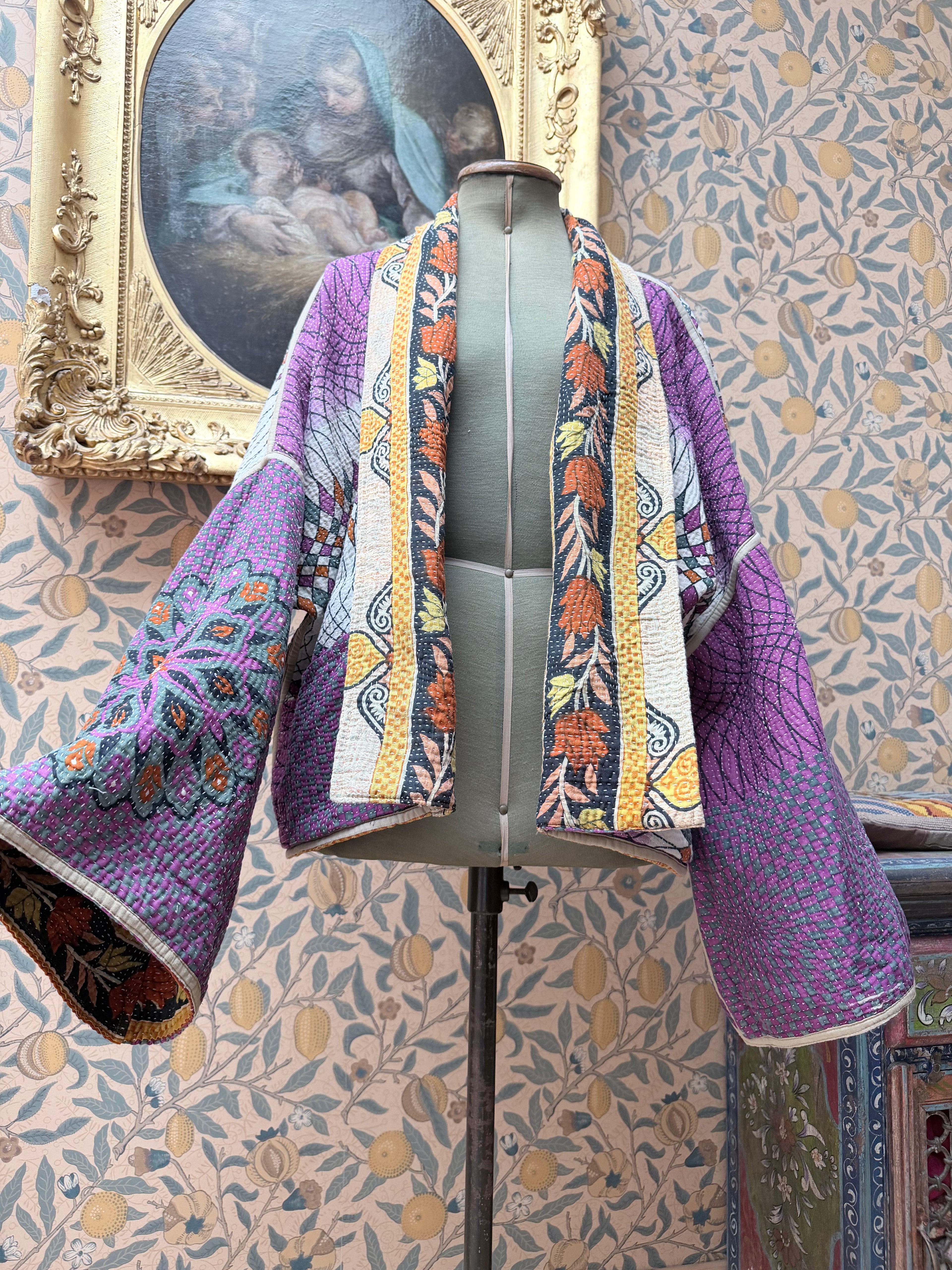 Upcycled Vintage Kantha Reversible Jackets