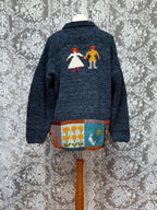 Church Marriage: Vintage Handmade Amano Sweater