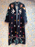 The Freebird Velvet Festival Coat | Traditionally Made and Hand Block Printed