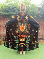The Freebird Velvet Festival Coat | Traditionally Made and Hand Block Printed