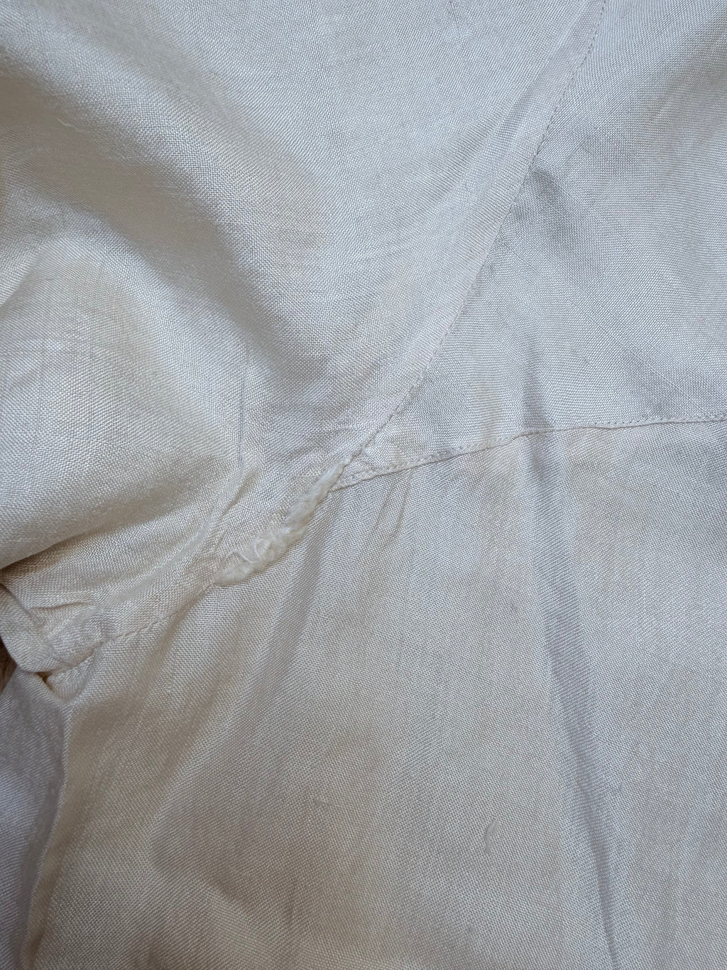 Rare 1920s Pure Silk Cape/House Coat with Pussy Bow Collar