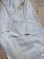 Rare 1920s Pure Silk Cape/House Coat with Pussy Bow Collar