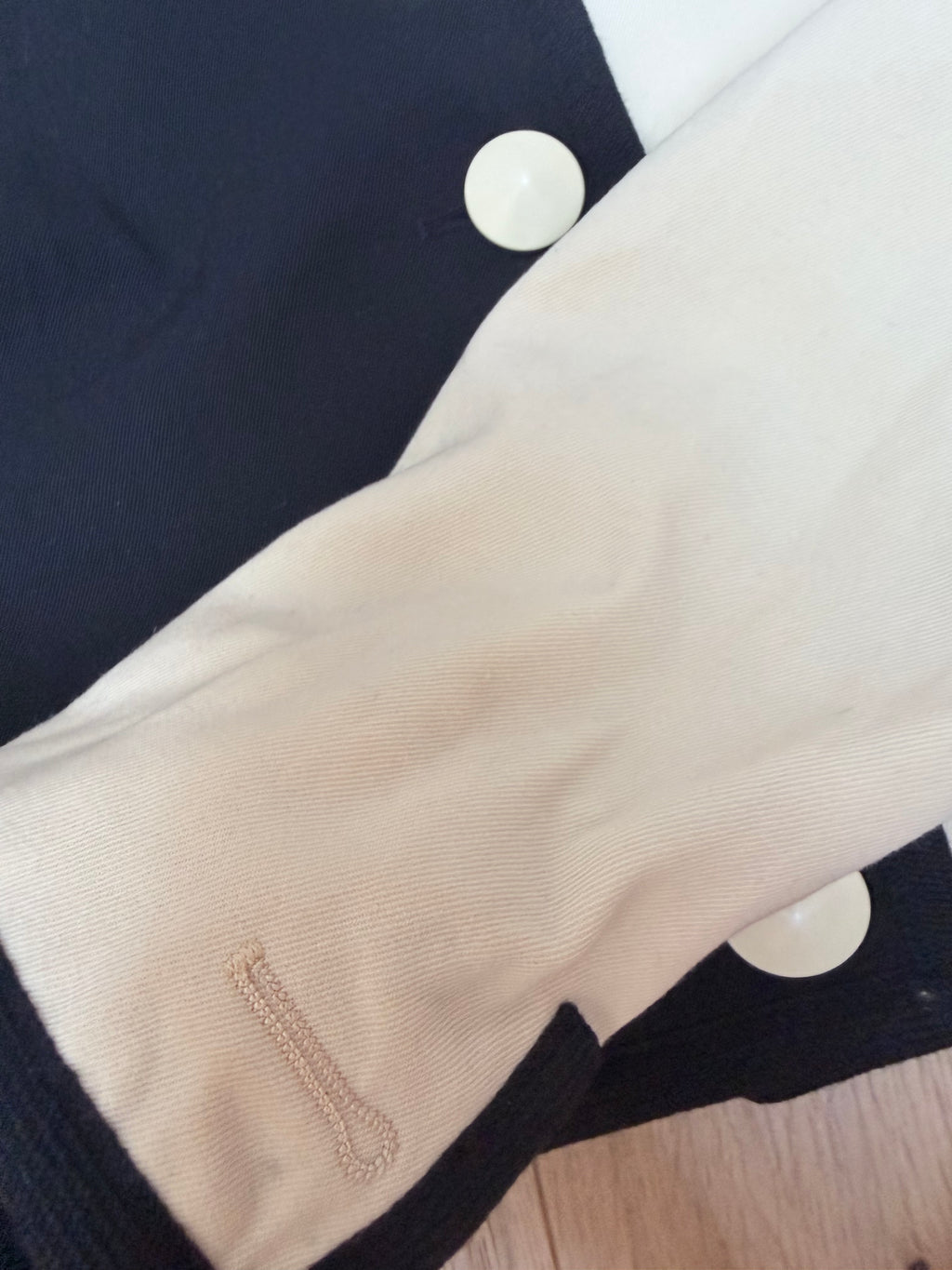 Rare Vintage 1980s YSL Rive Gauche Picasso Collection Black & Ivory Suit
