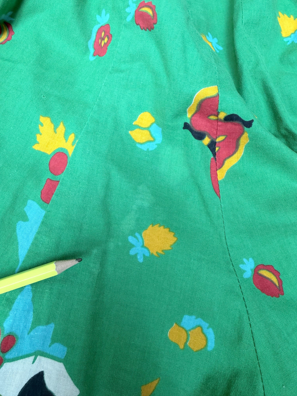 Rare Vintage 1960s–1970s Bus Stop by Lee Bender Novelty Print Culottes Jumpsuit