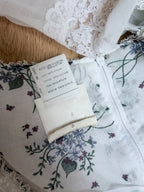 Vintage 1970s Gunne Sax Milk Maid Floral White Prairie Dress