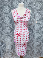Vintage 1990s Versace Jeans Starfish Midi Dress