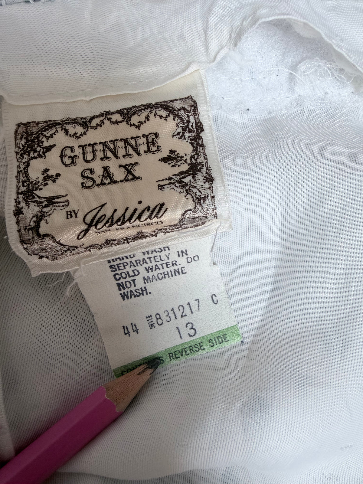 Vintage 1970s Gunne Sax Floral Prairie Maxi Dress | By Jessica McClintock