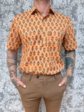 The Jasper | Handmade Cotton Vintage Style Button Up Shirt