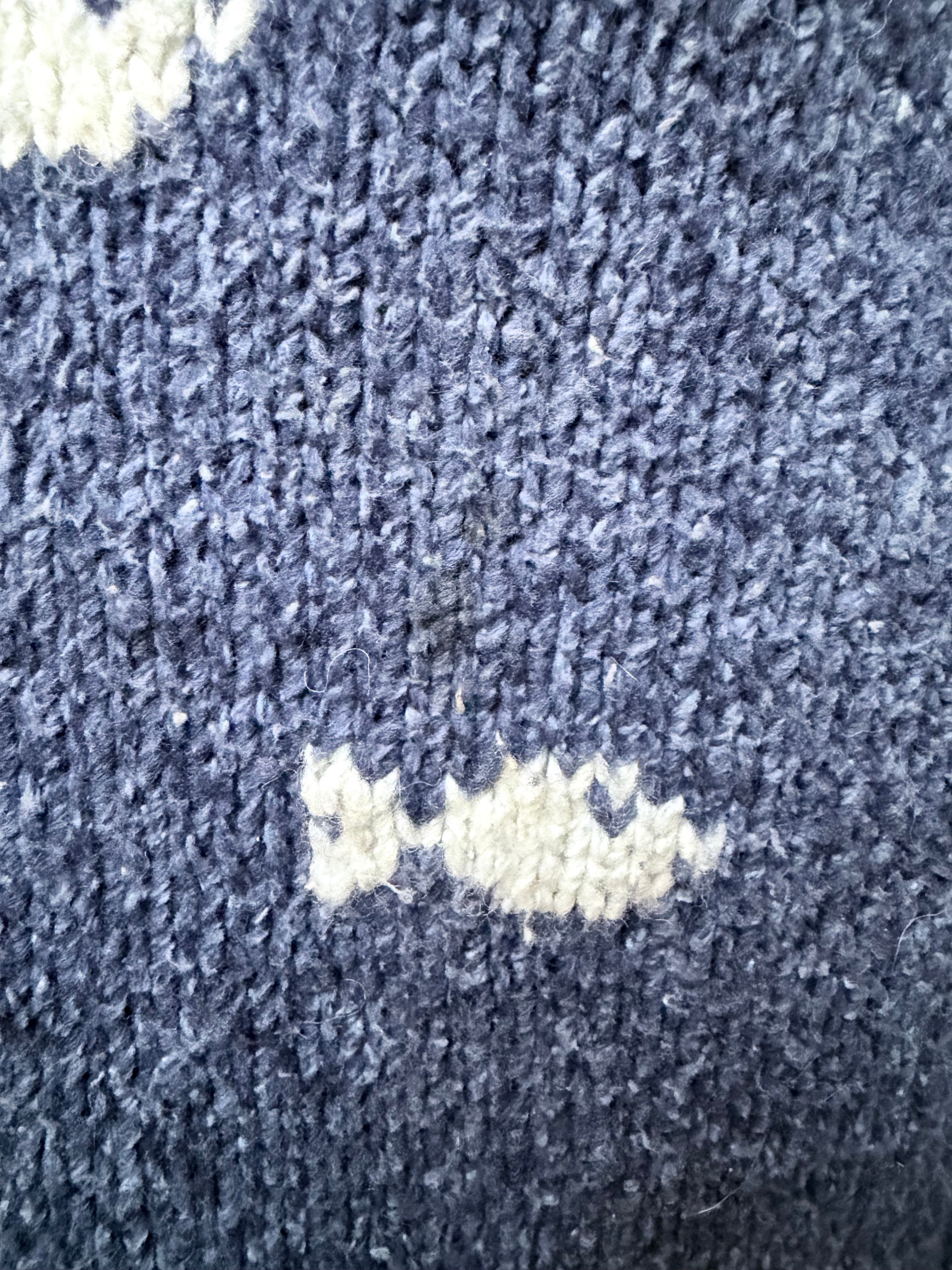 The Sea Sweater: Rare Pachamama Blue Fish 90s Oversized Jumper
