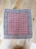 Indian Block Print Boho Cotton Headscarf | The Cross