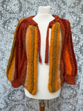 Woodland: Beautiful 1970s Hand-Knitted Cardigan