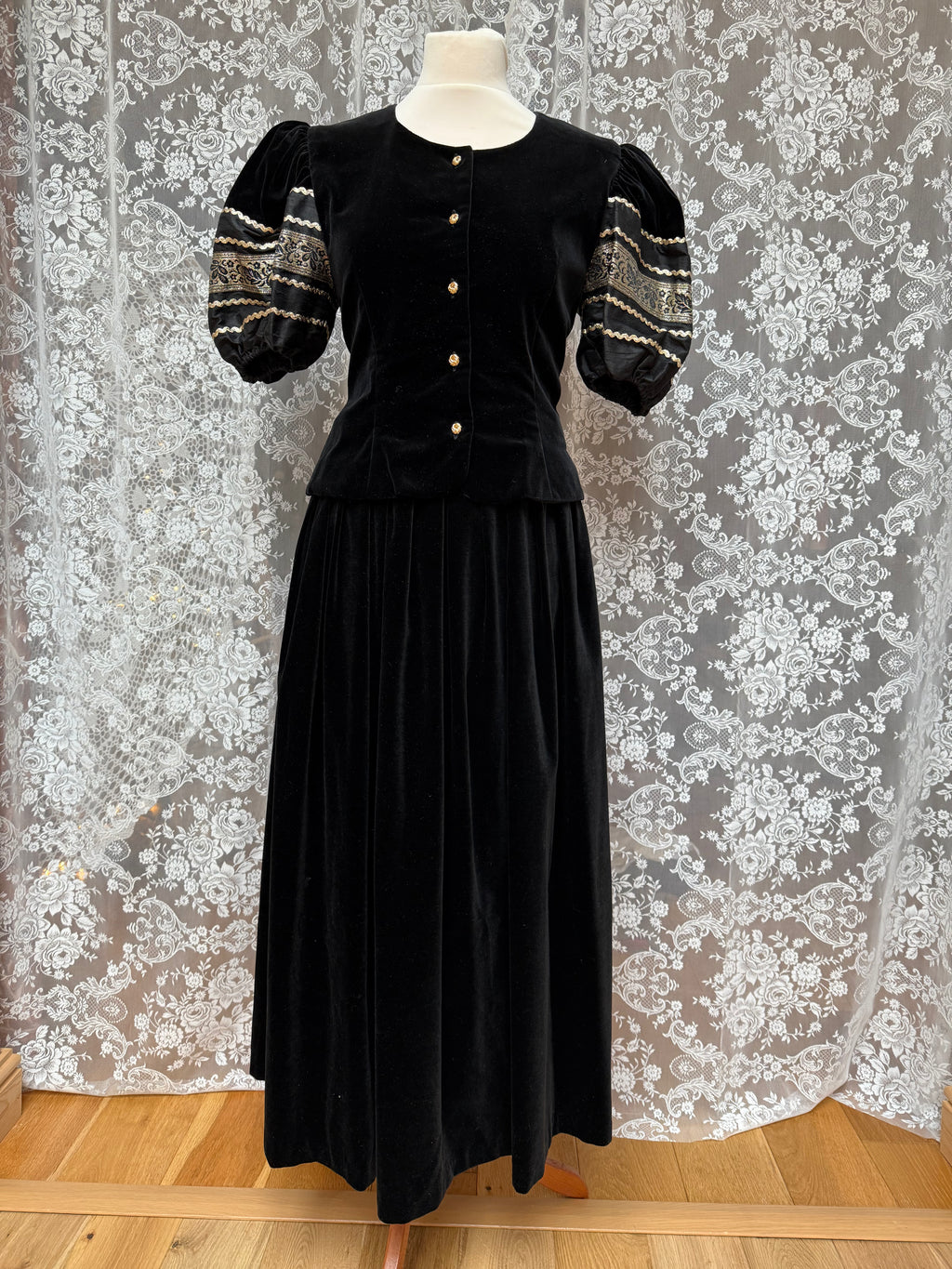 Midnight Marriage: Marion Donaldson Stunning Vintage Two Piece