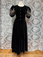 Midnight Marriage: Marion Donaldson Stunning Vintage Two Piece