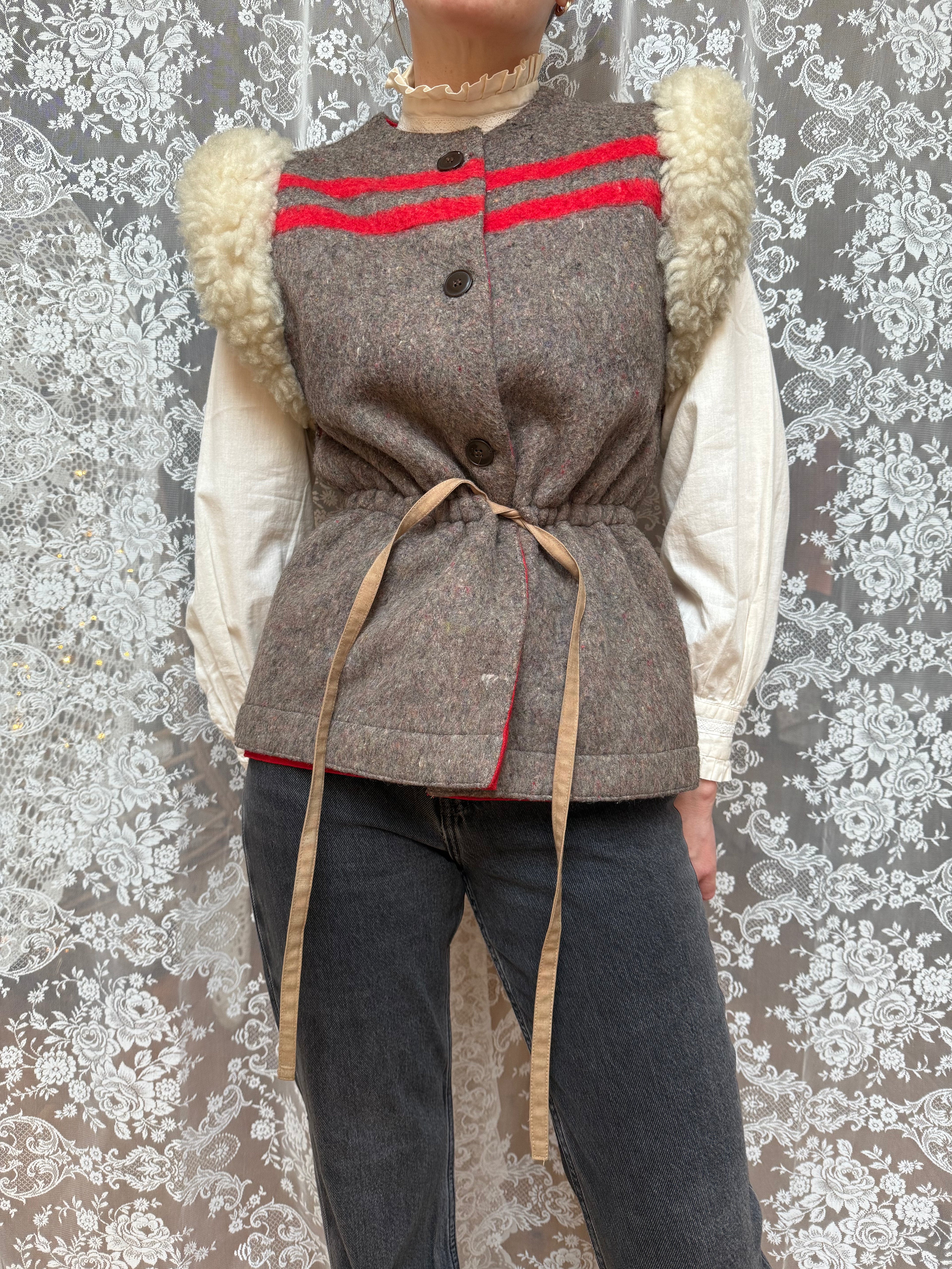 The French Fashionista: Rare Vintage 1970s Jean-Charles de Castelbajae Gilet