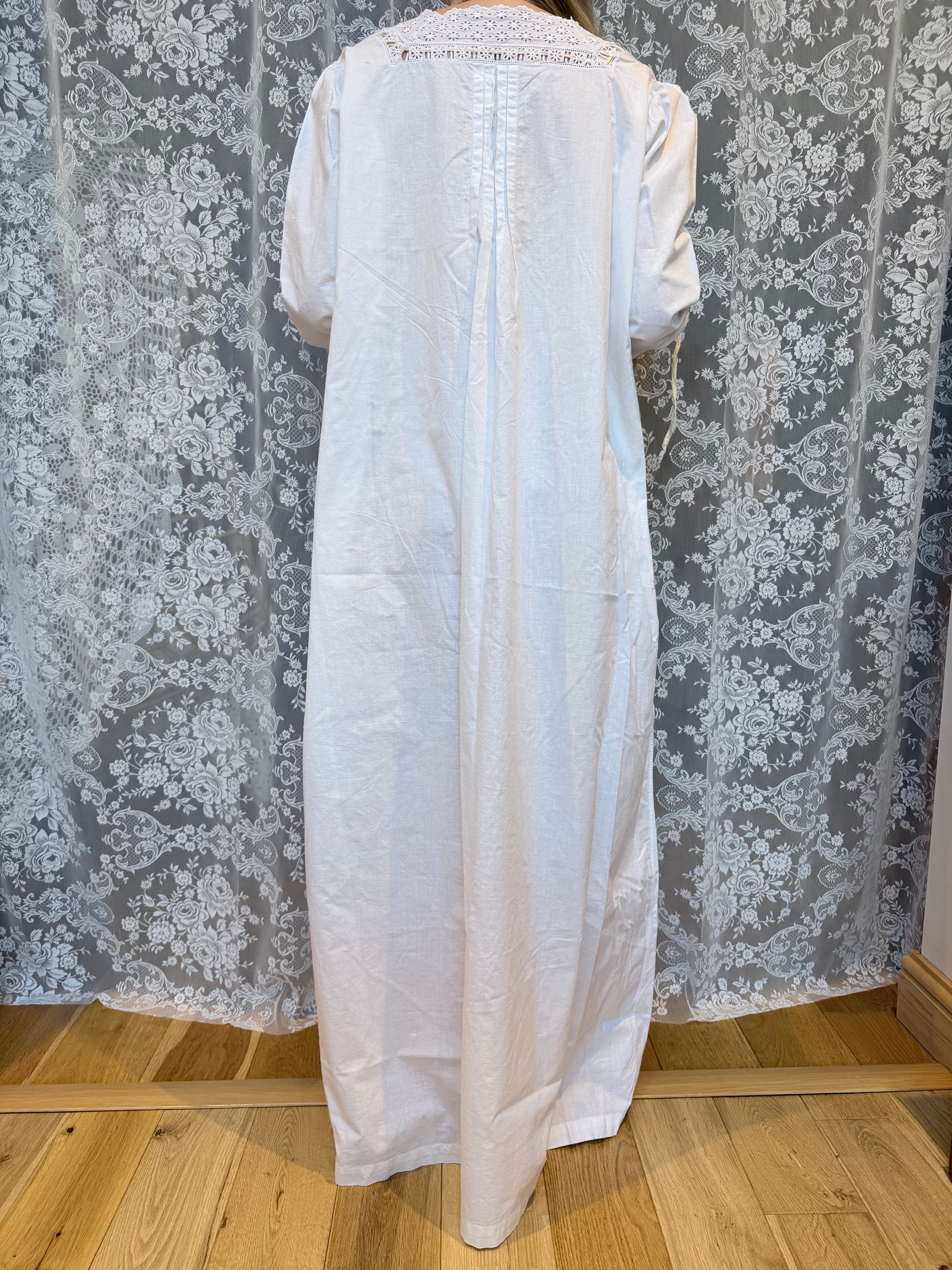 The Doris: Antique Vintage Victorian Edwardian Maxi Nightgown
