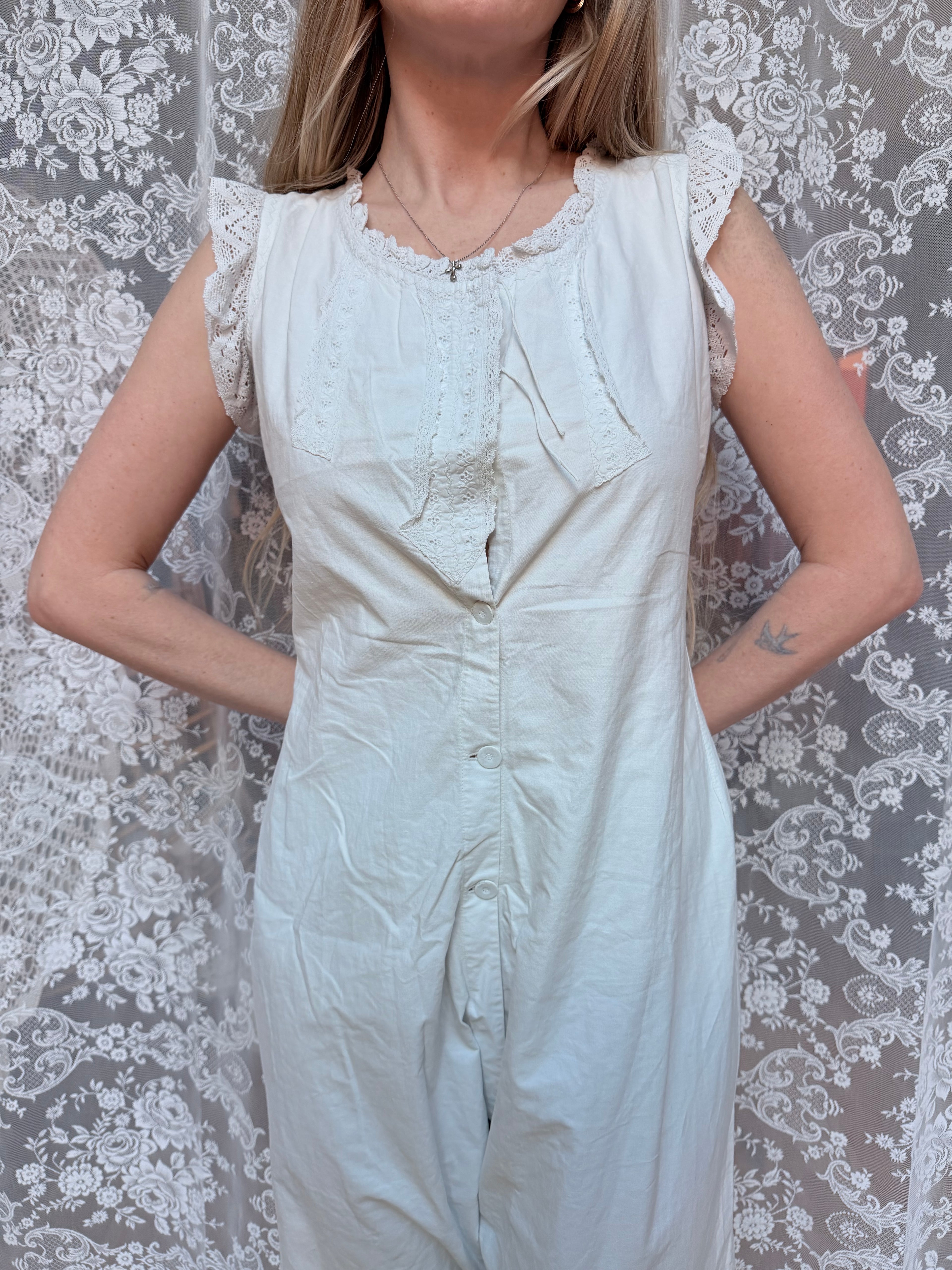 Blooming Beautiful: Victorian/Edwardian Cotton Lace Bloomers