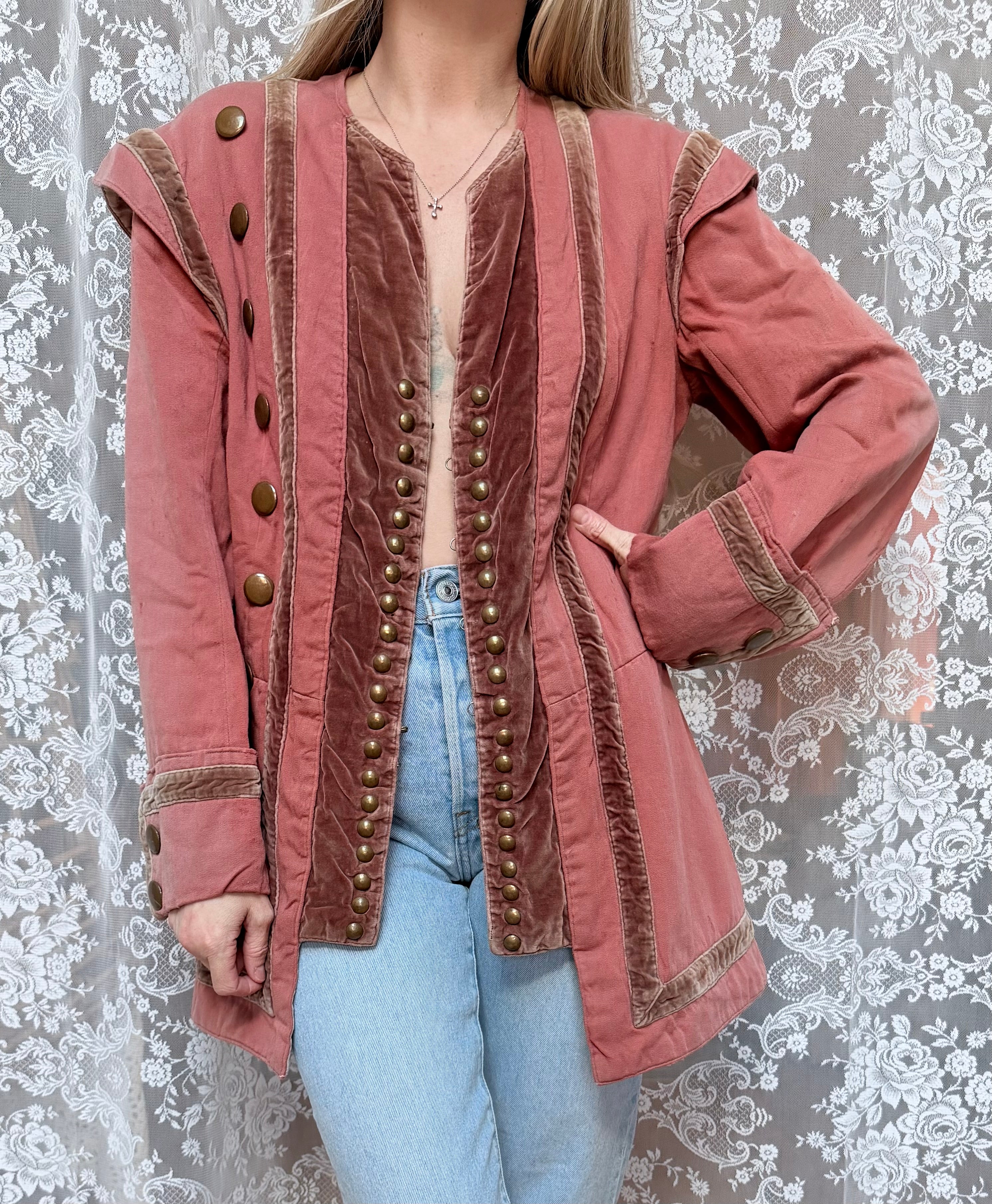 The Scarlet: Rare Edwardian W. Mutri & Son Theatrical Costume Jacket