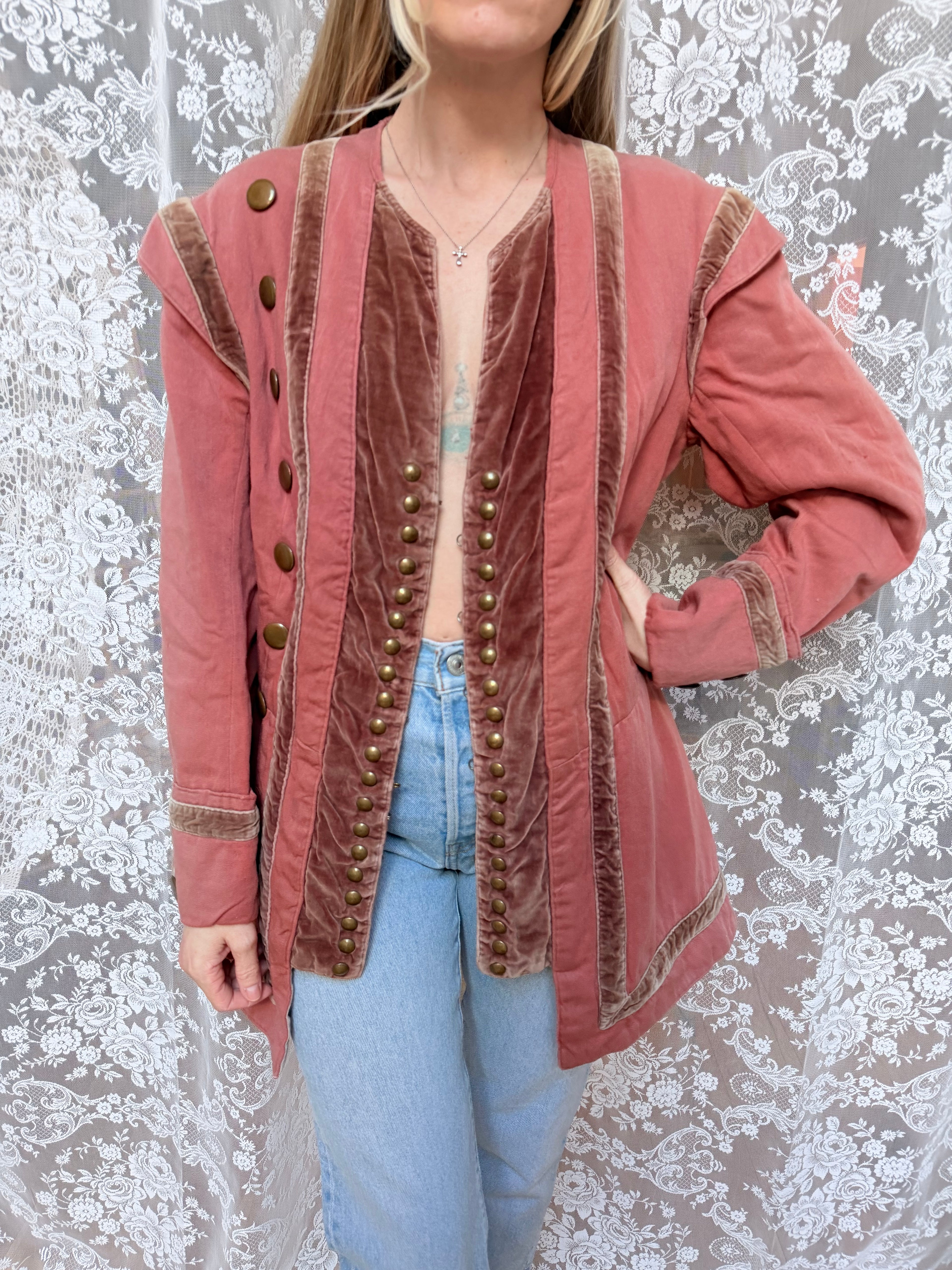 The Scarlet: Rare Edwardian W. Mutri & Son Theatrical Costume Jacket