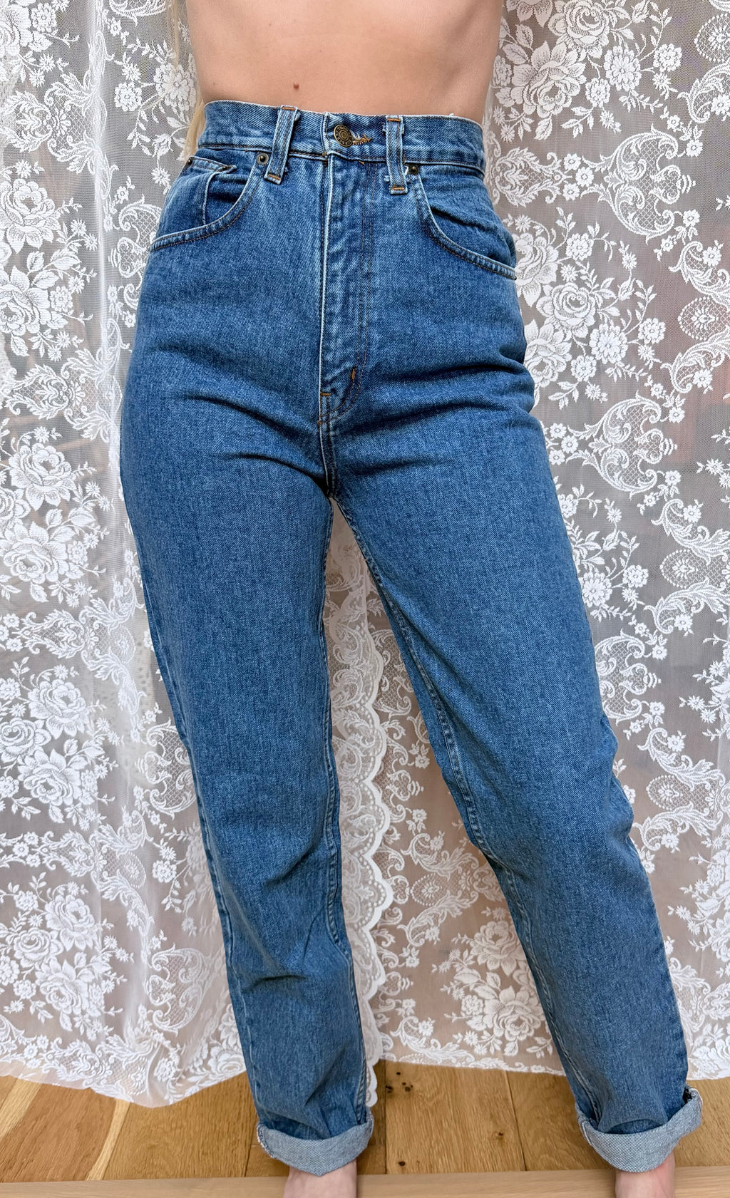 England's Finest: Vintage Burberry 1990s Denim Jeans