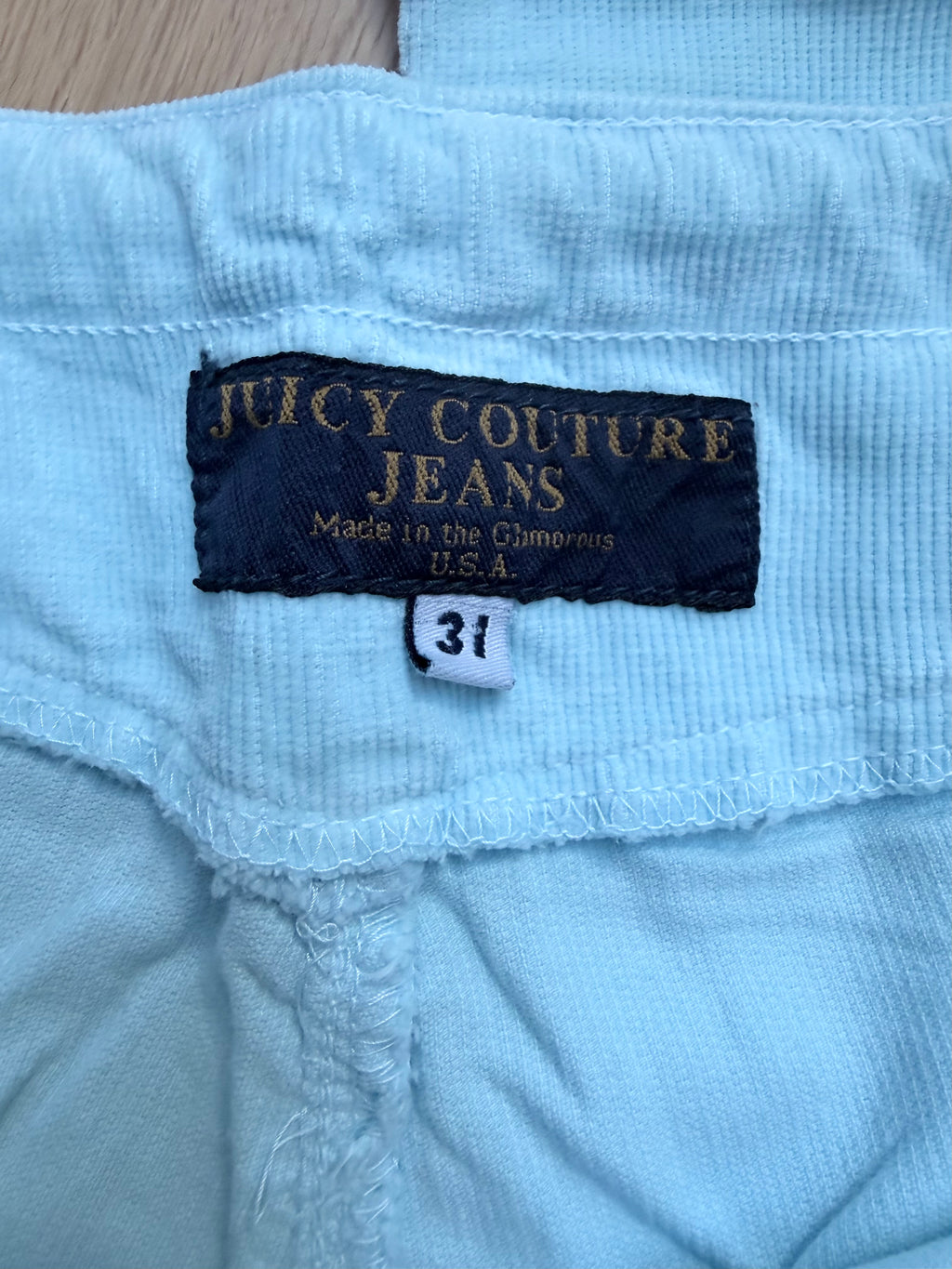 Phoebe Flares: Vintage Juicy Couture 1990s Y2K Low-Waisted Corduroy Trousers