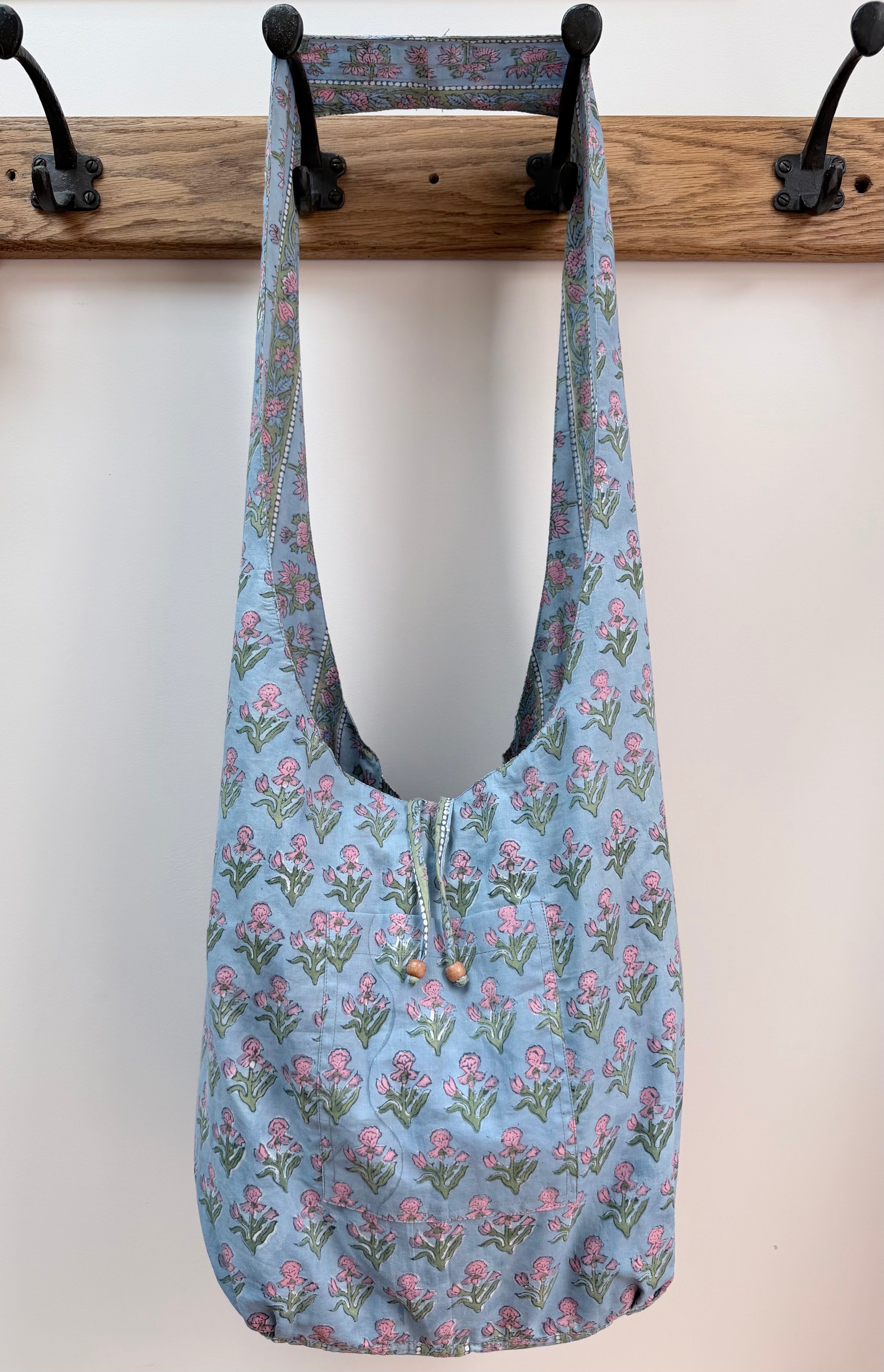 Handmade Reversible Harmony Bag: Eden Walks