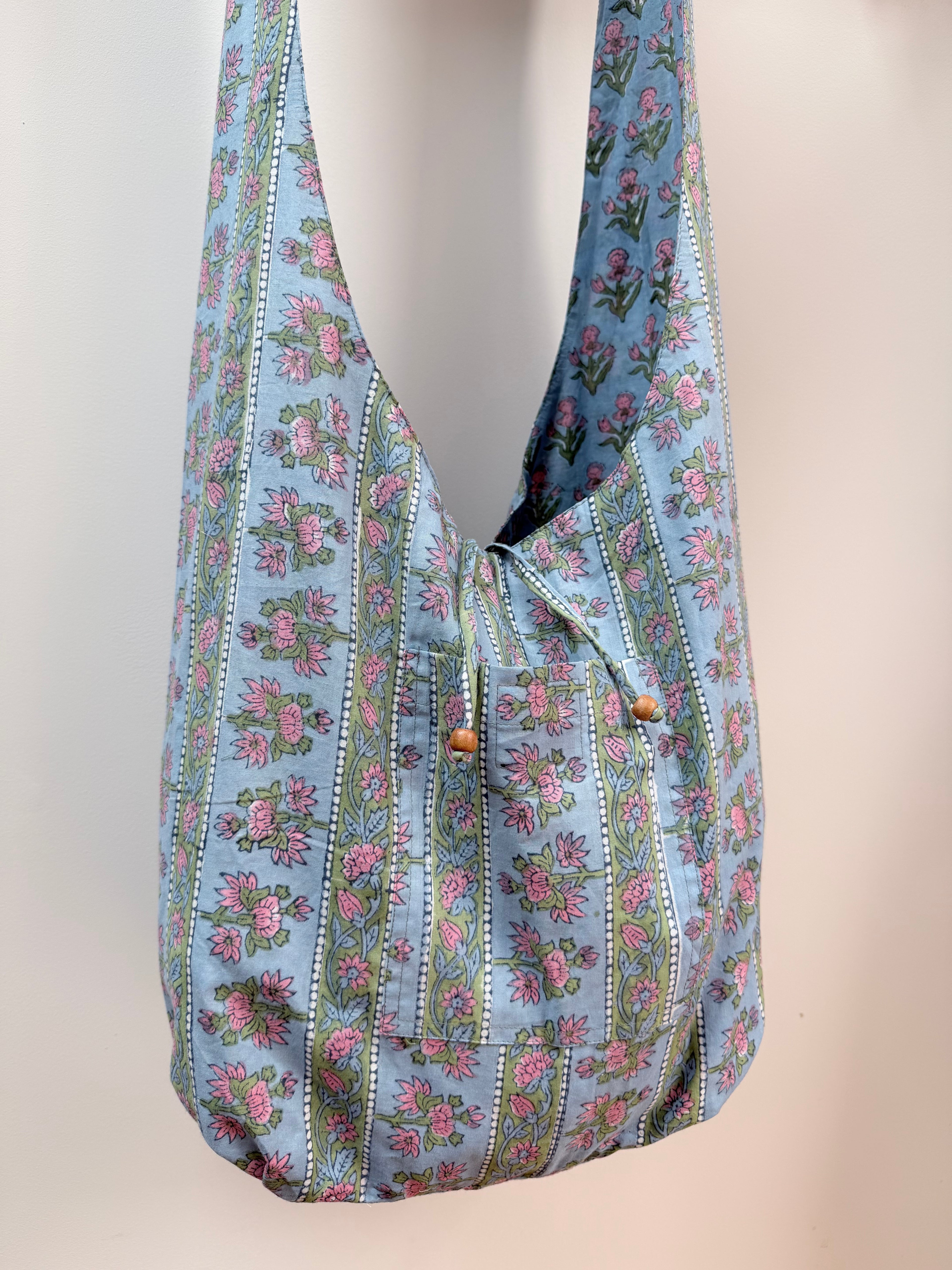 Handmade Reversible Harmony Bag: Eden Walks