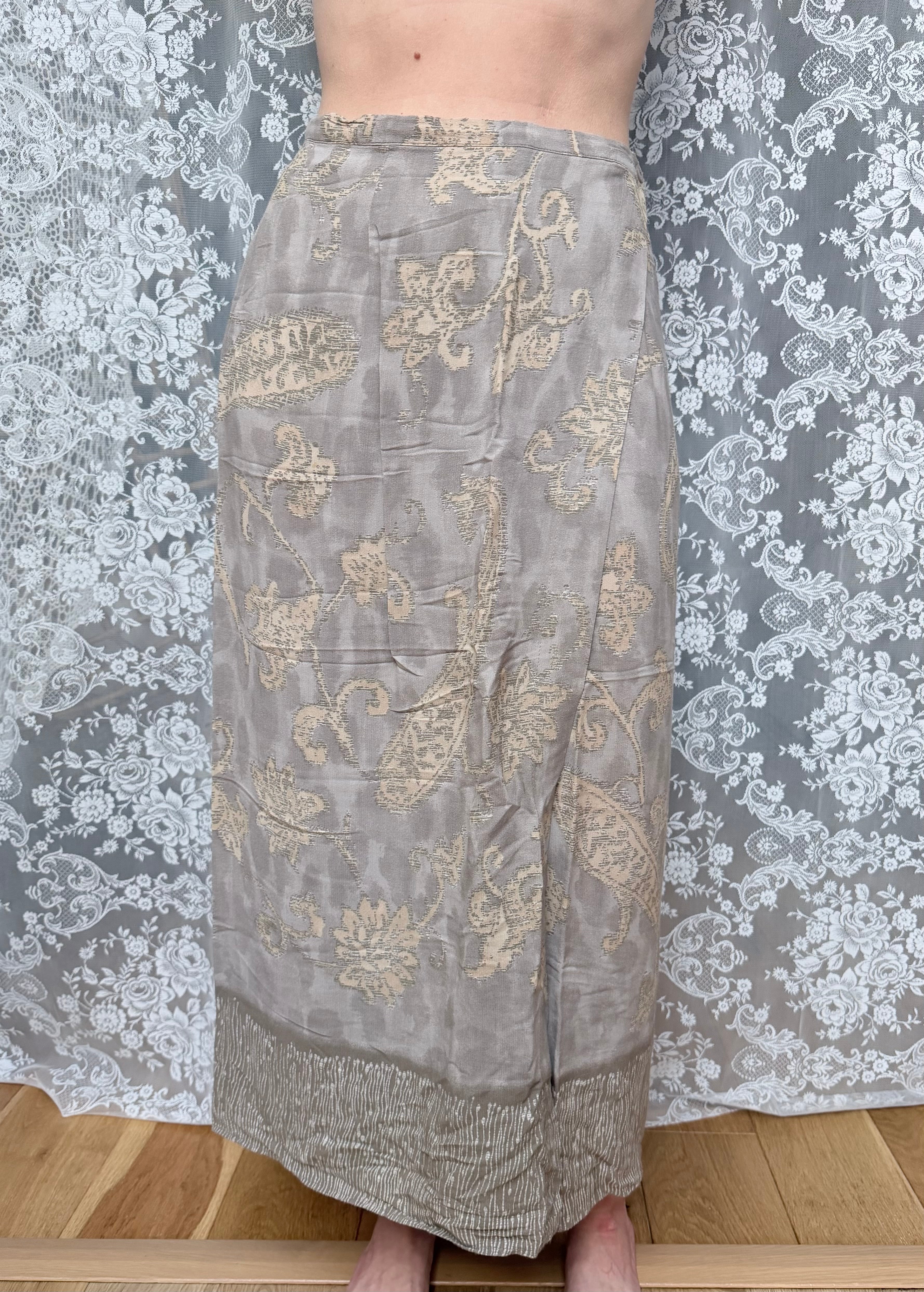 Sally Shimmering: Vintage 1990s St Michael Maxi Skirt