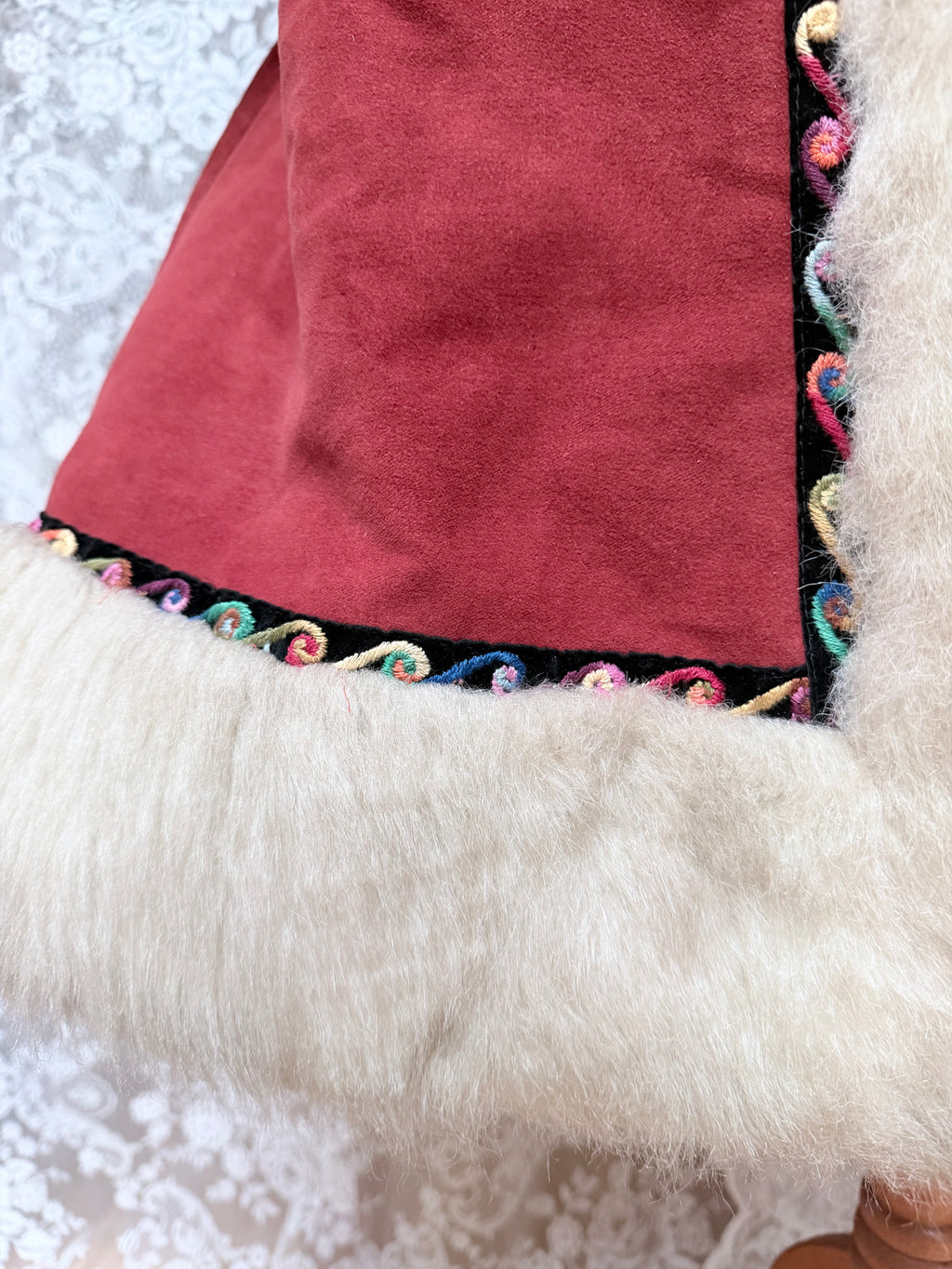 The Marcella: Vintage 1970s Faux Suede/Fur Penny Lane Coat