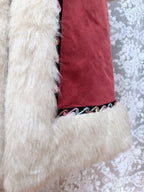 The Marcella: Vintage 1970s Faux Suede/Fur Penny Lane Coat
