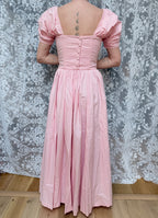 Princess Bella: Vintage 1980s Laura Ashley Pink Prom Dress