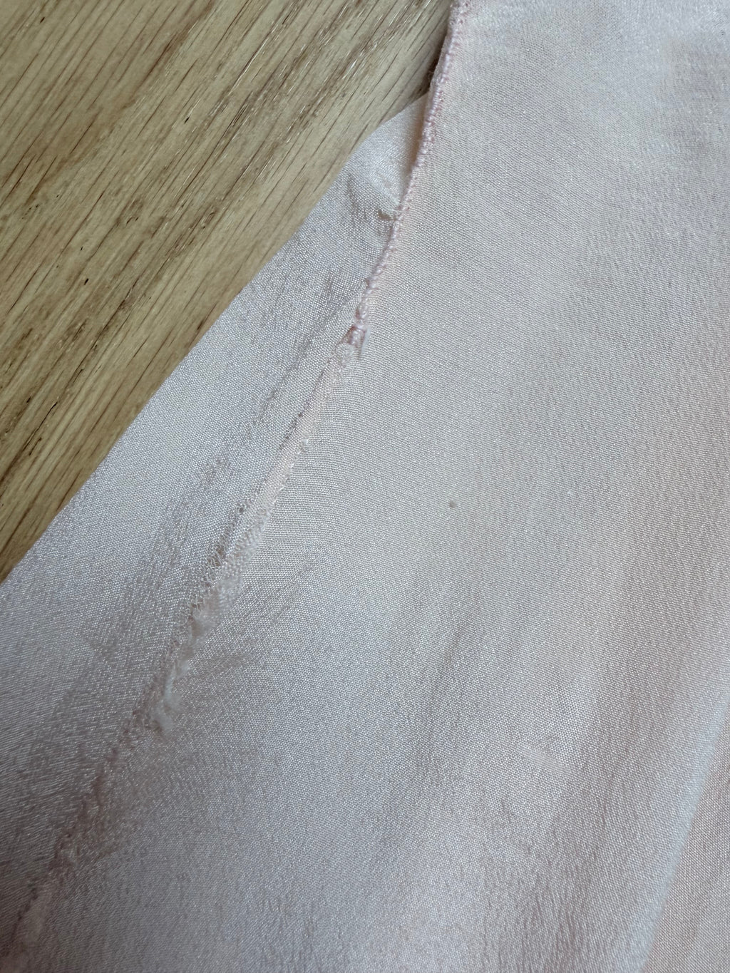 Rare 1920s/1930s Peach Silk Step-In Lace Playsuit