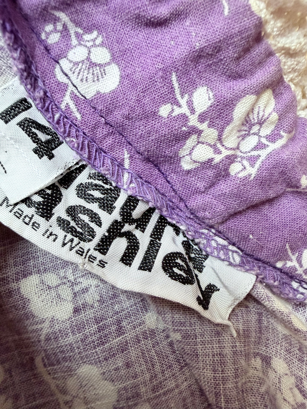 Vintage 1970s Laura Ashley Edwardian Prairie Dress