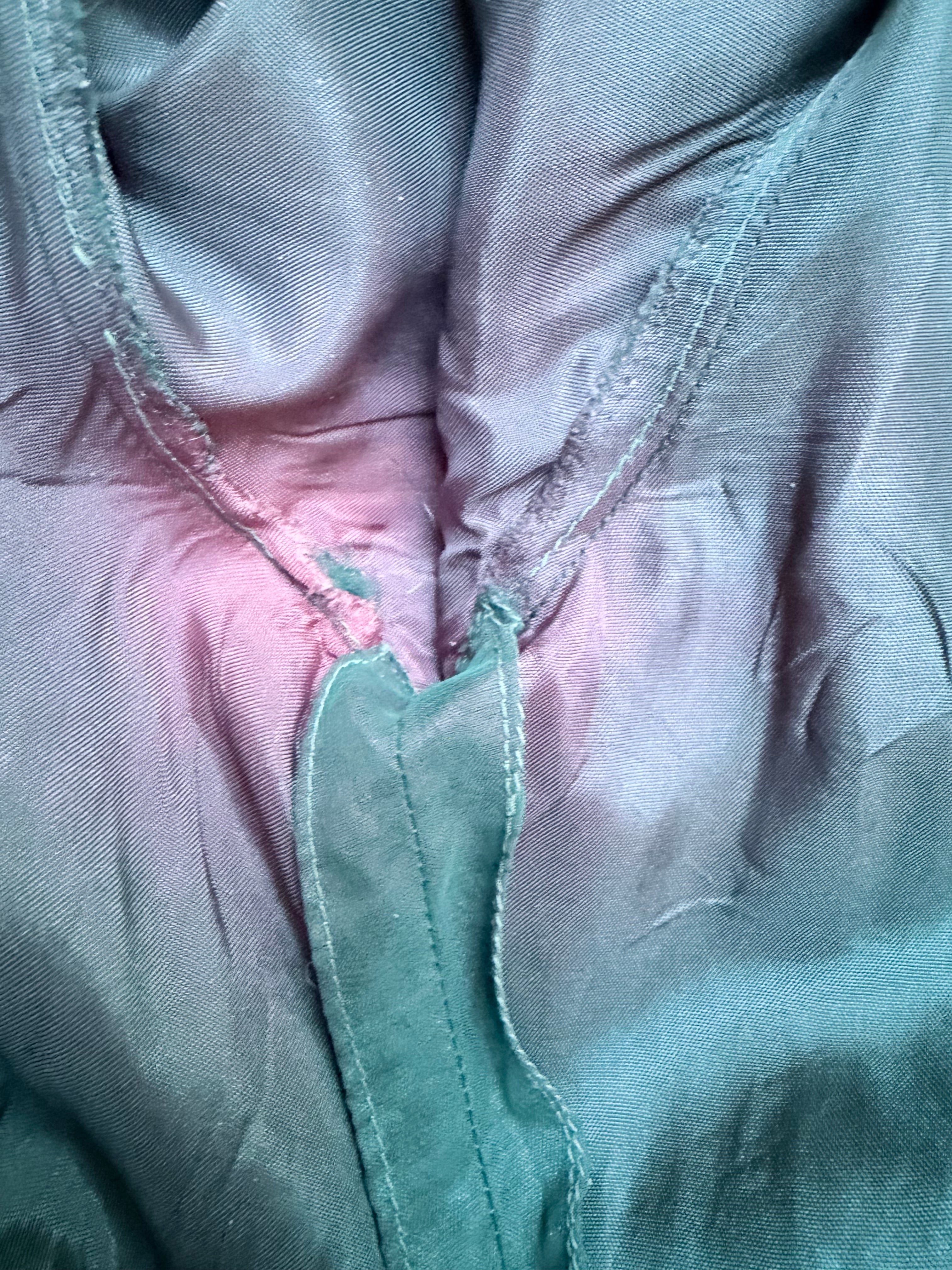 1970s Jean Varon Emerald Witchy Fairy Dress