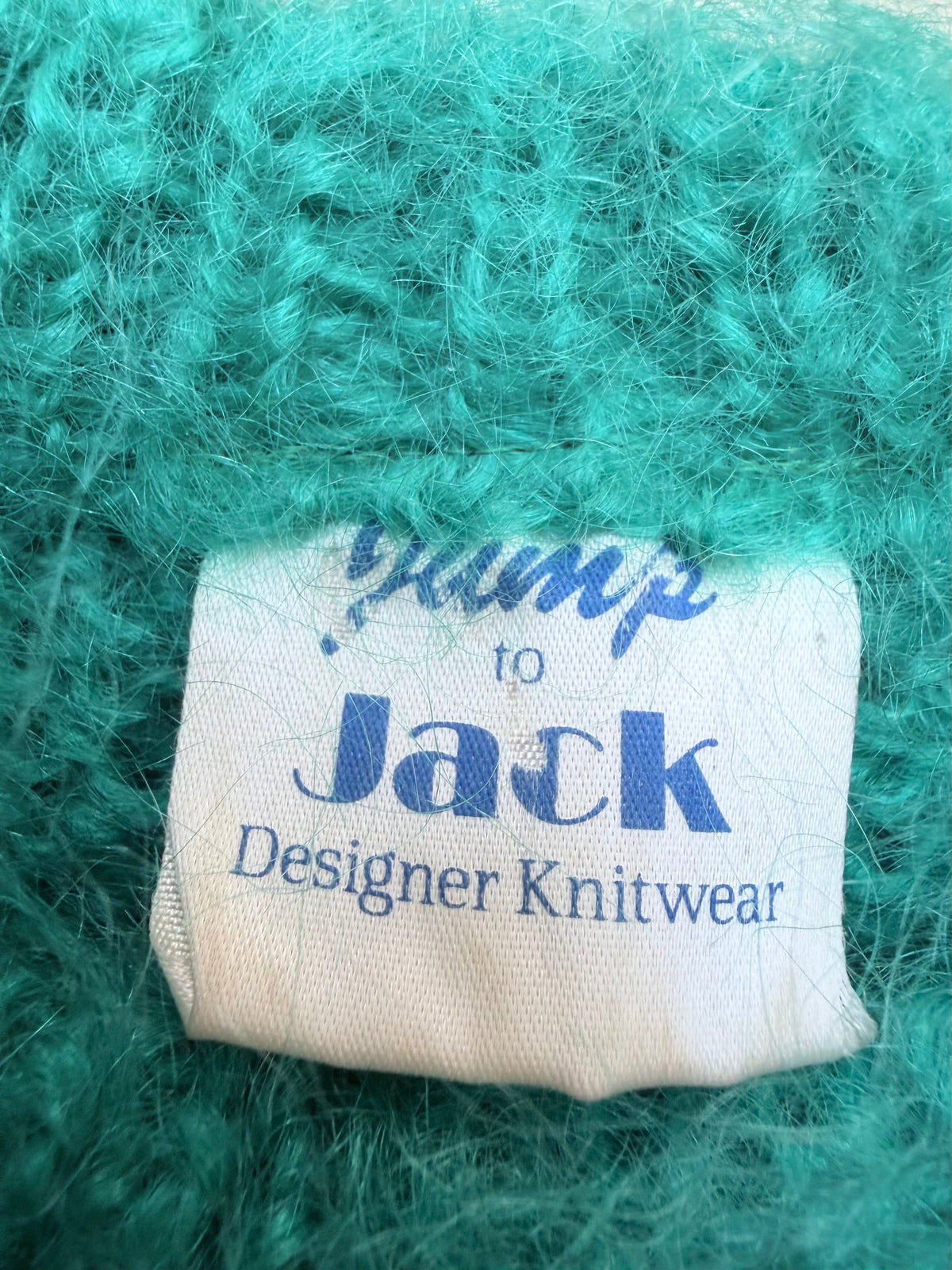 Vintage Designer Knitwear Jump to Jack Oversized Novelty Clown Jumper