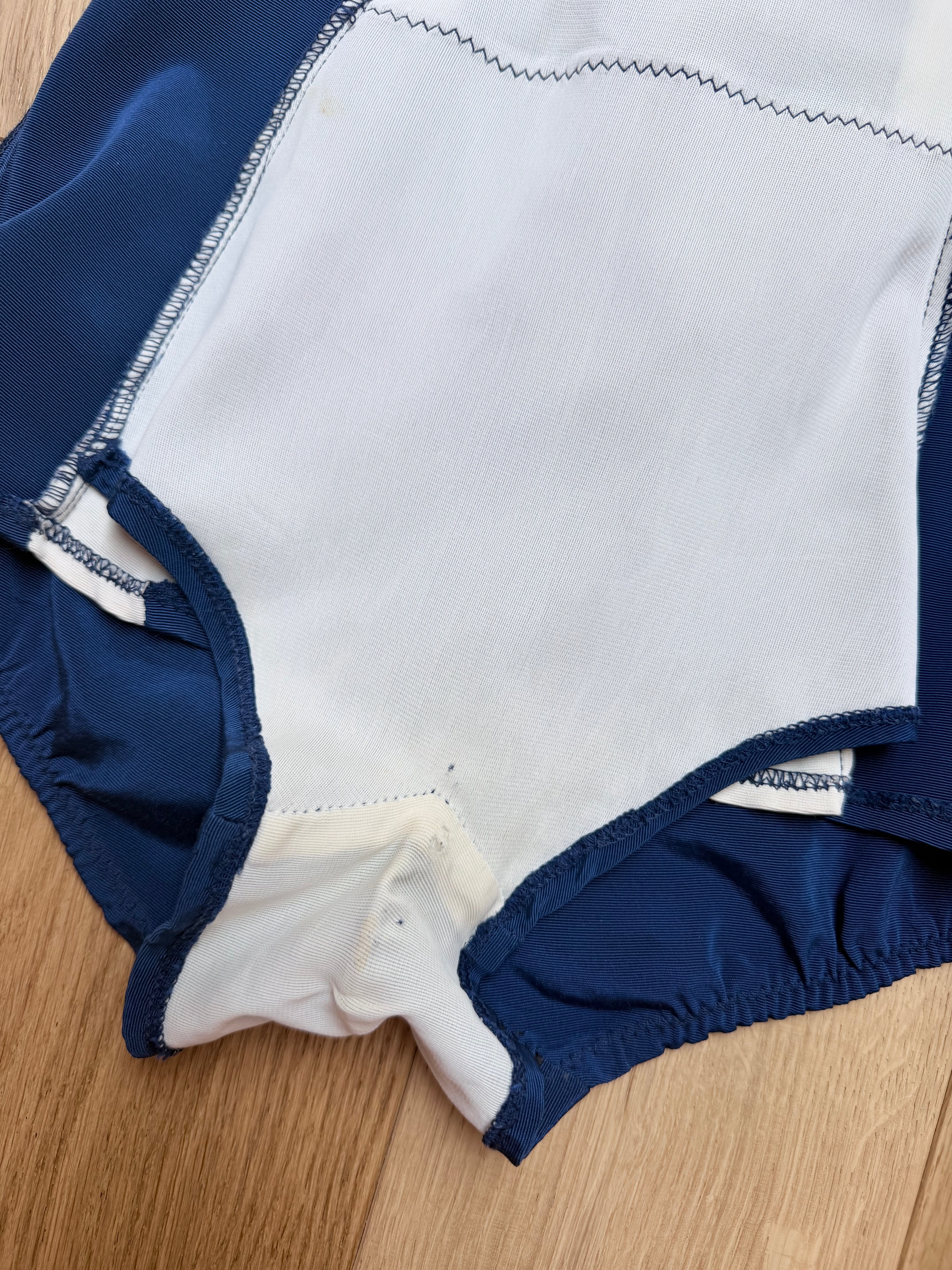 Vintage 1950s Kittiwake Navy Swimsuit