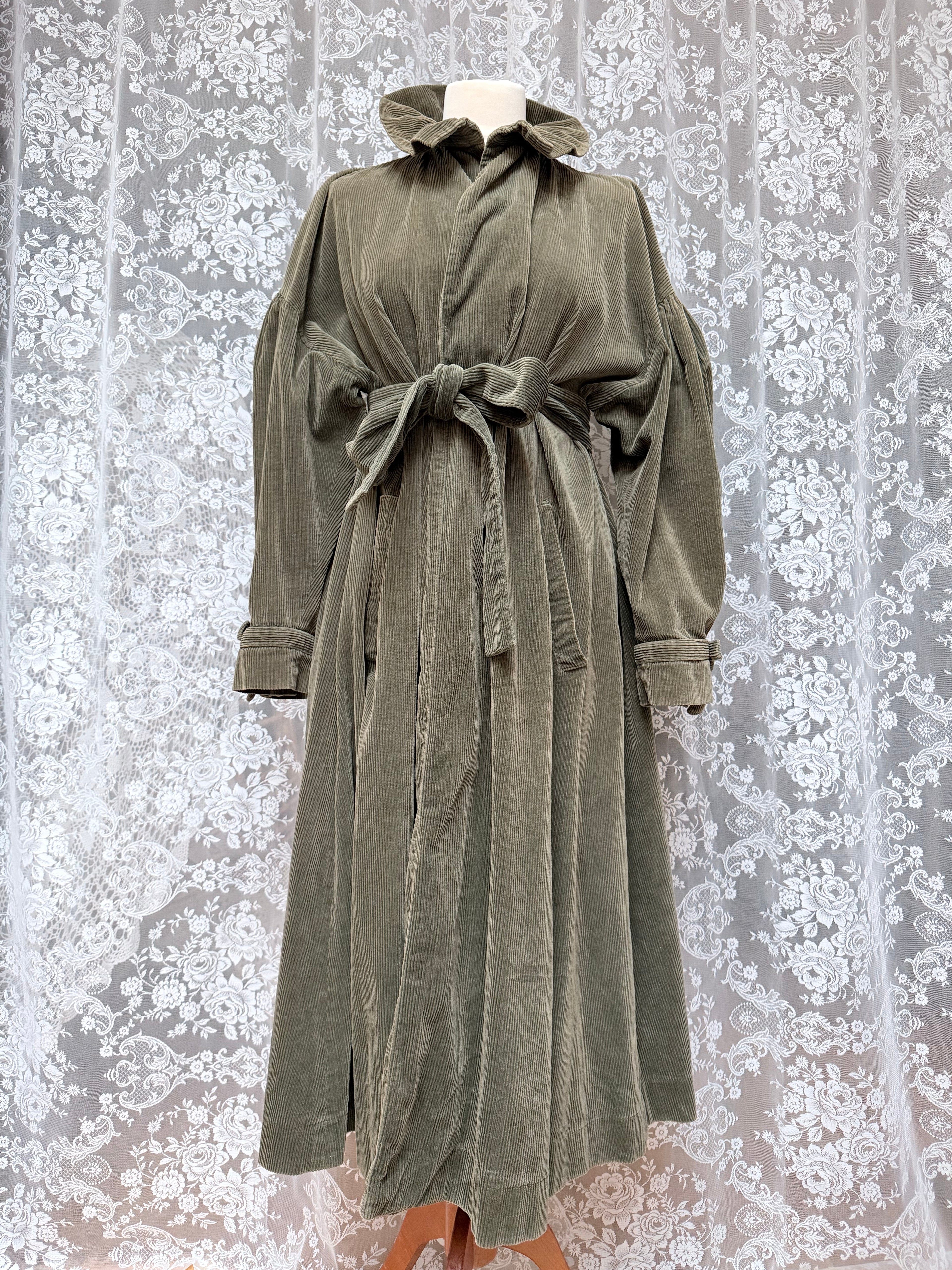 Rarity: Sample Laura Ashley Vintage 1970s Corduroy Coat