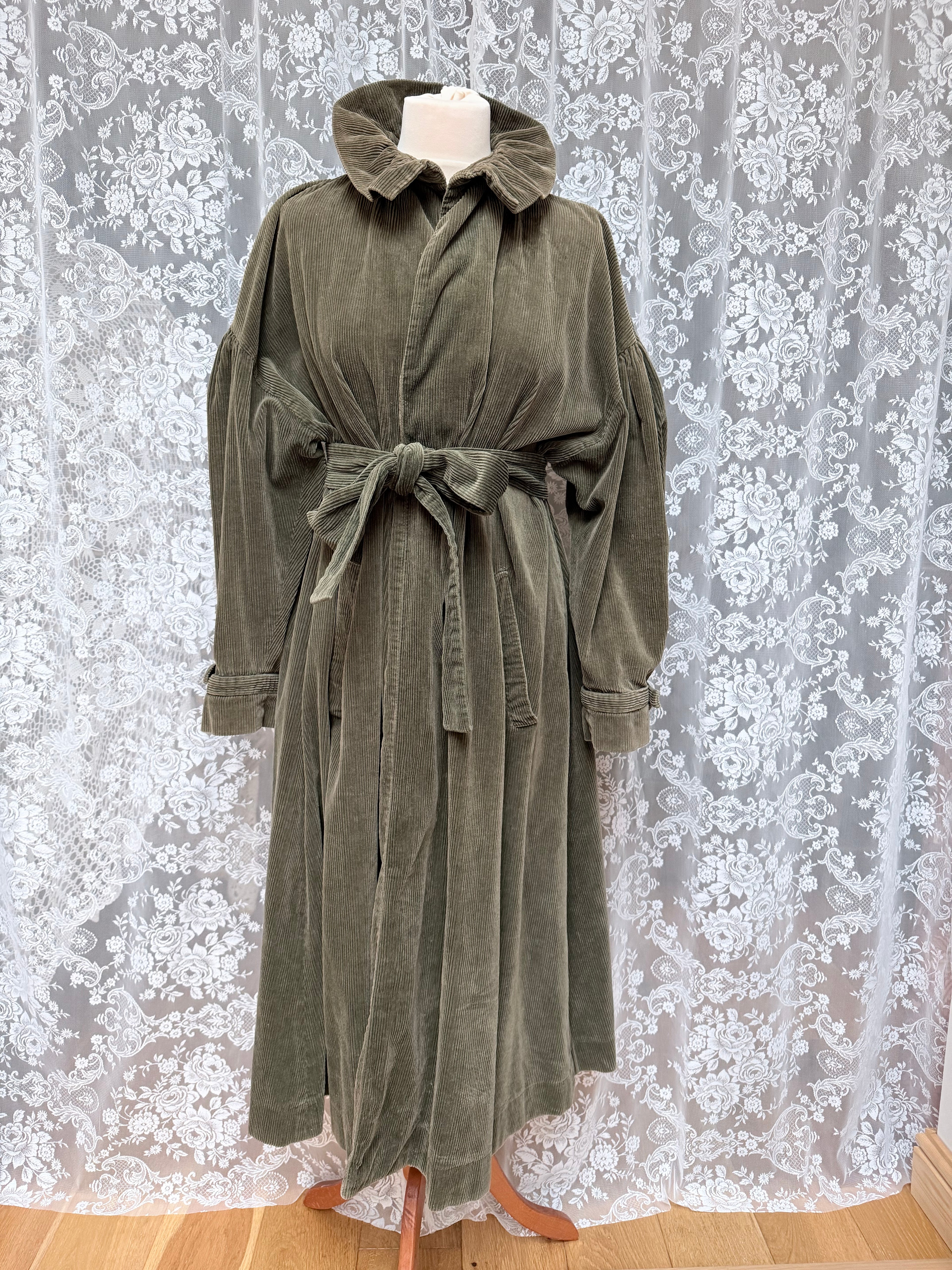 Rarity: Sample Laura Ashley Vintage 1970s Corduroy Coat