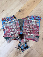 Rare Antique Afghan Embroidered Ceremonial Bridal Waistcoat