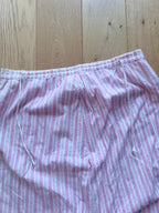 Rare Antique Brushed Cotton Pink Striped Bloomers