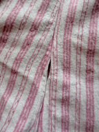 Rare Antique Brushed Cotton Pink Striped Bloomers