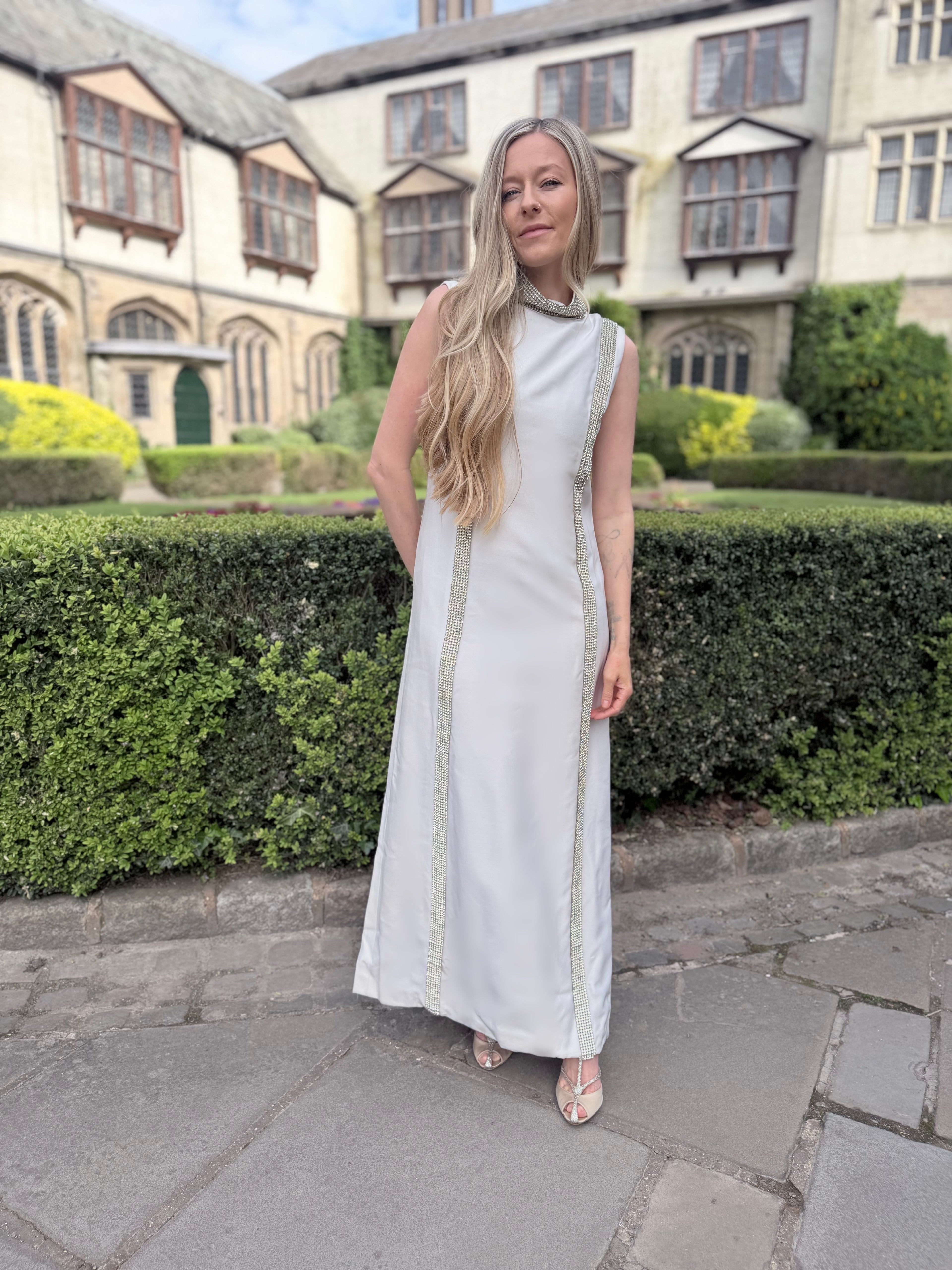 Rare Vintage Julian Rose of London Bridal Gown