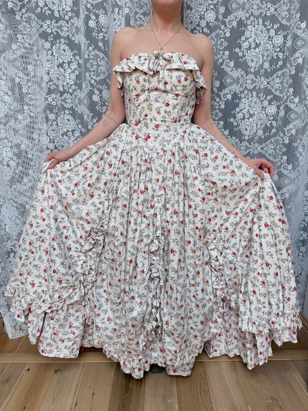 The Belle: Vintage 1970s Rare Laura Ashley Bridal Gown