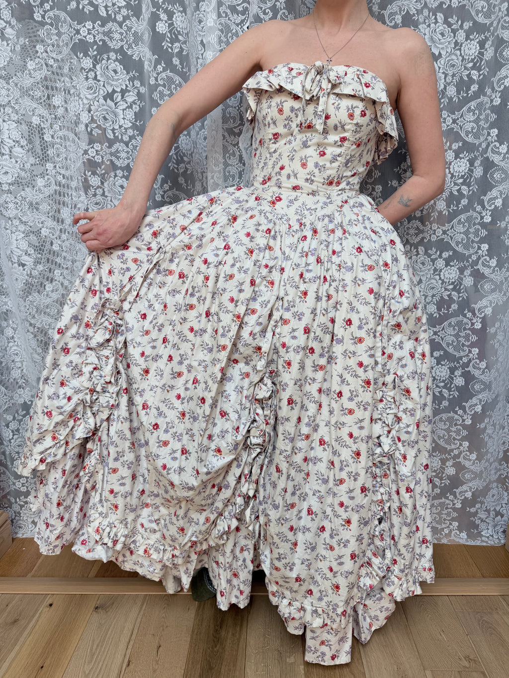 The Belle: Vintage 1970s Rare Laura Ashley Bridal Gown