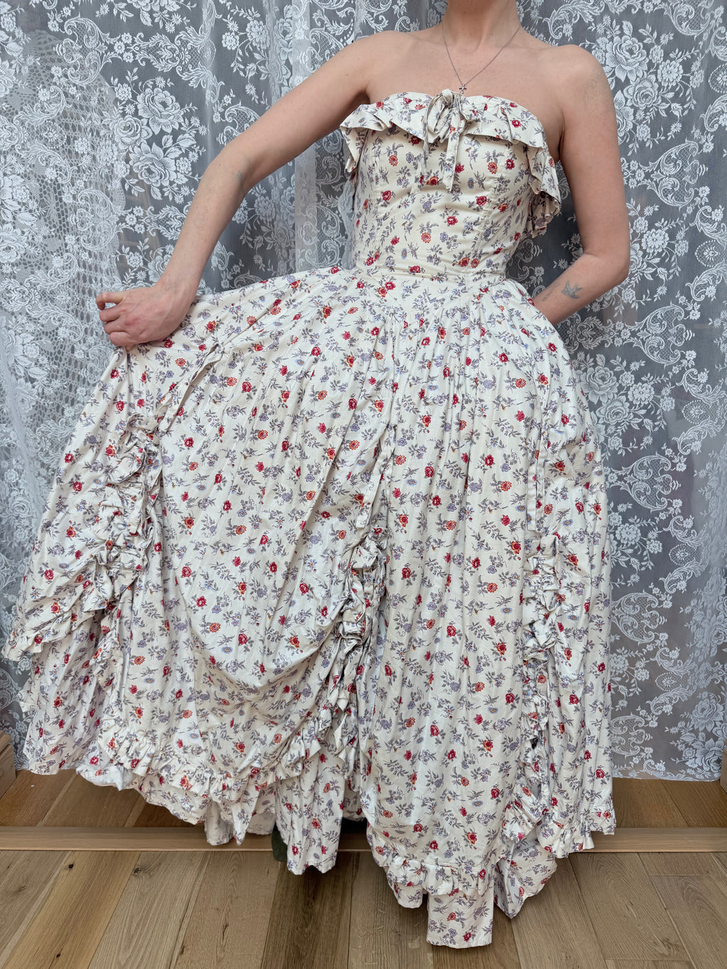 The Belle: Vintage 1970s Rare Laura Ashley Bridal Gown