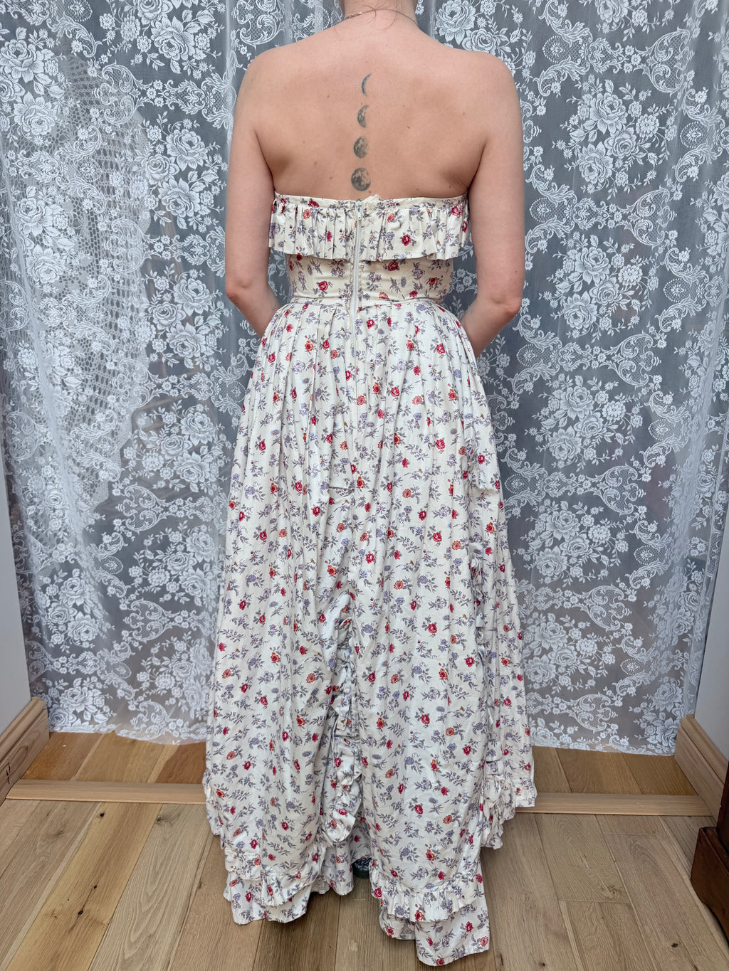 The Belle: Vintage 1970s Rare Laura Ashley Bridal Gown