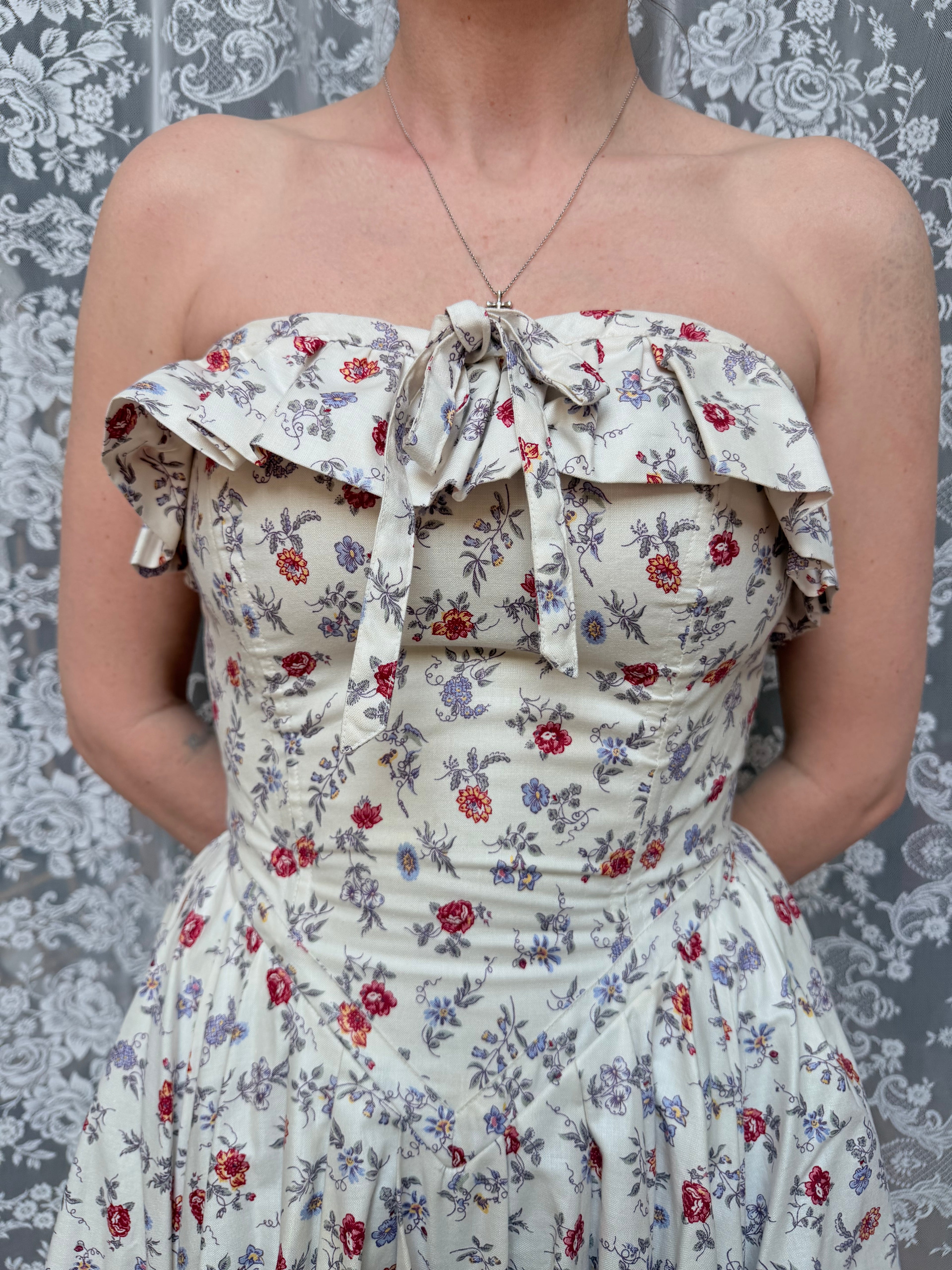 The Belle: Vintage 1970s Rare Laura Ashley Bridal Gown