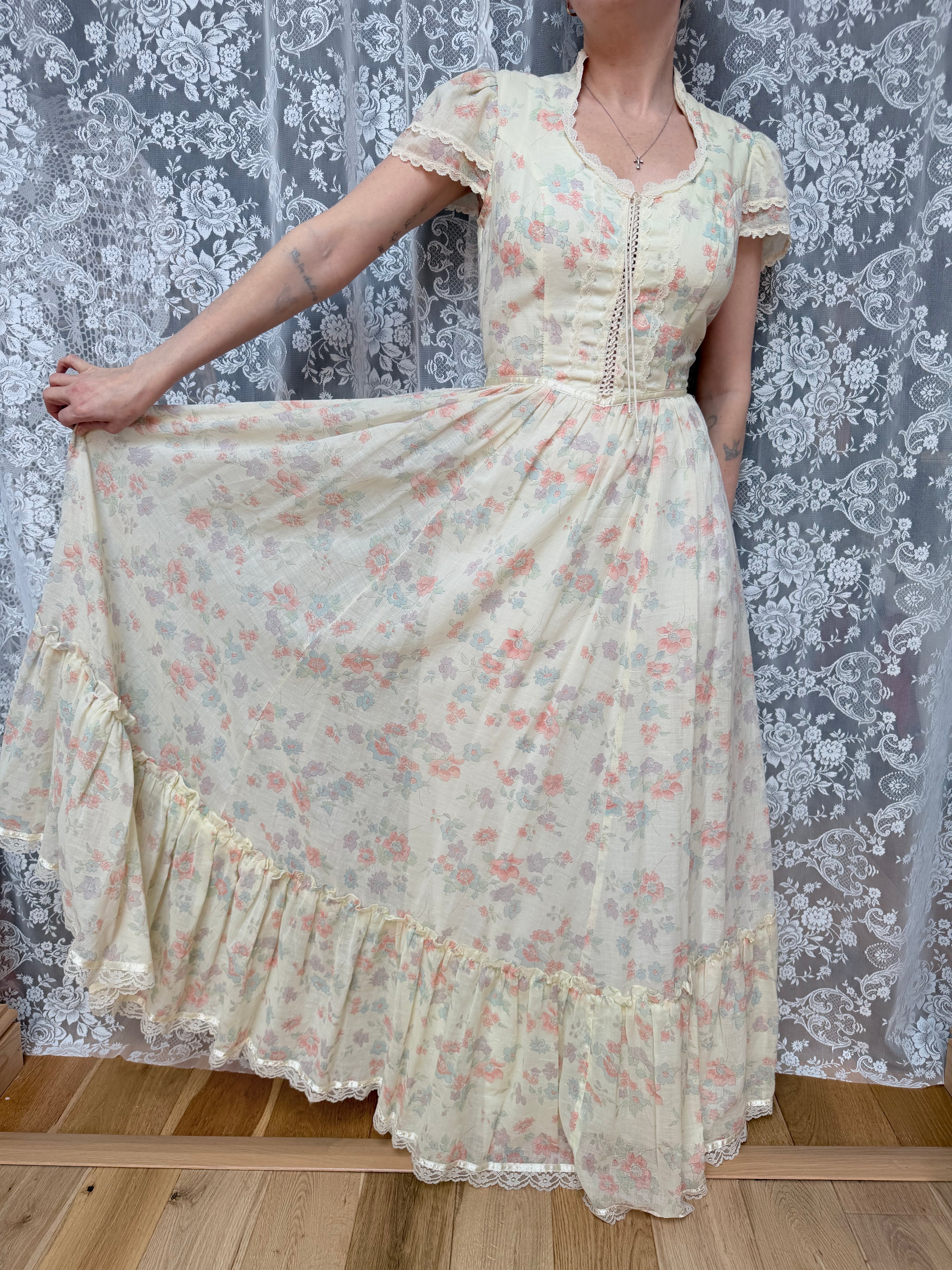 The Anastasia: Vintage 1970s Gunne Sax Cottagecore Revival Dress