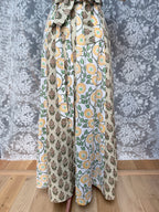 The Goldie | Handmade Block Print Wrap Skirt