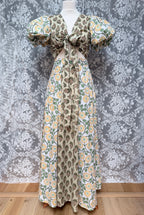 The Goldie | Handmade Block Print Wrap Skirt
