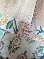 The Goldie | Handmade Block Print Wrap Skirt